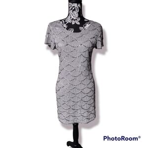 Verty Body Contouring Sequin Dress